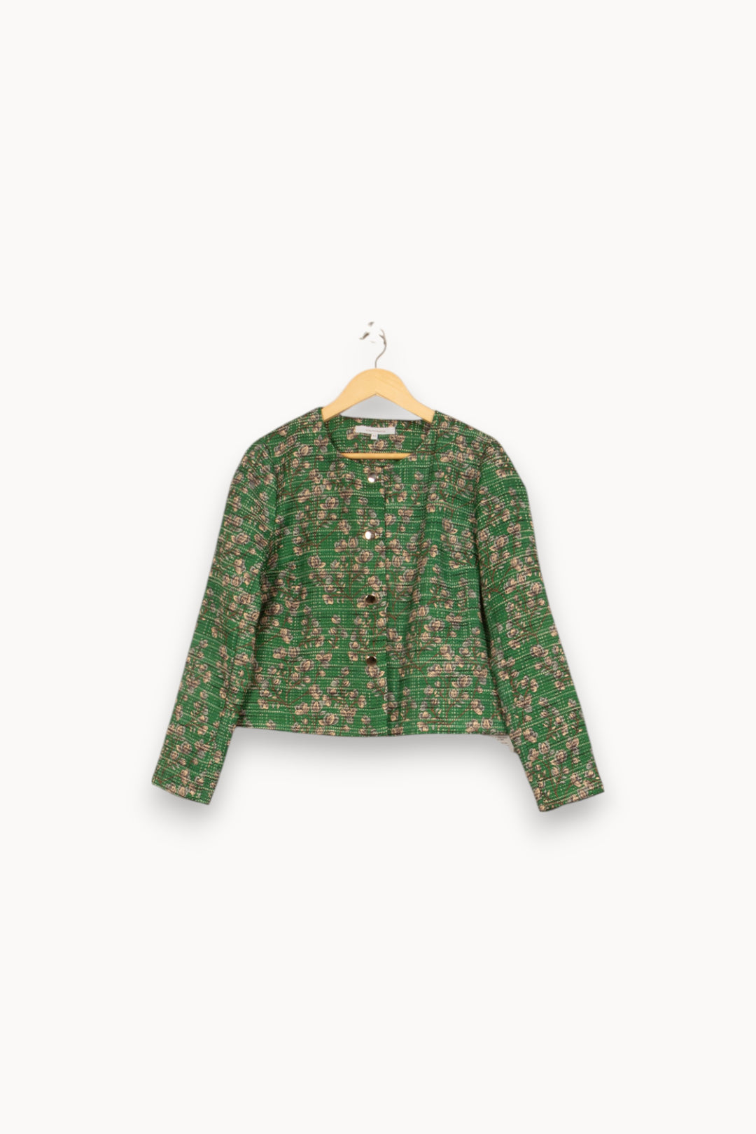 Veste Verte - Taille L/40 de la marque La Fée Maraboutée | PARAD51917 - Vendu par Paradigme - Image 2
