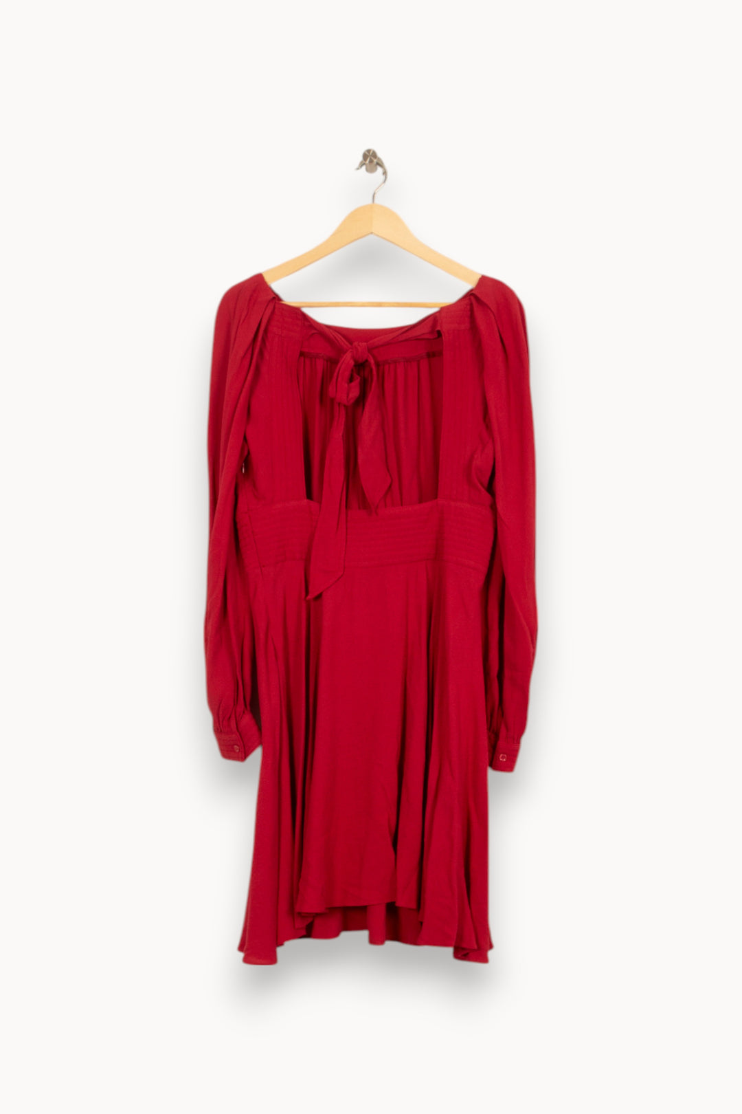 Robe Courte Bordeaux - Taille XL/42 de la marque Tara Jarmon | PARAD51924 - Vendu par Paradigme - Image 4