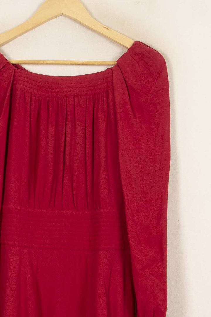 Robe Courte Bordeaux - Taille XL/42 de la marque Tara Jarmon | PARAD51924 - Vendu par Paradigme - Image 3