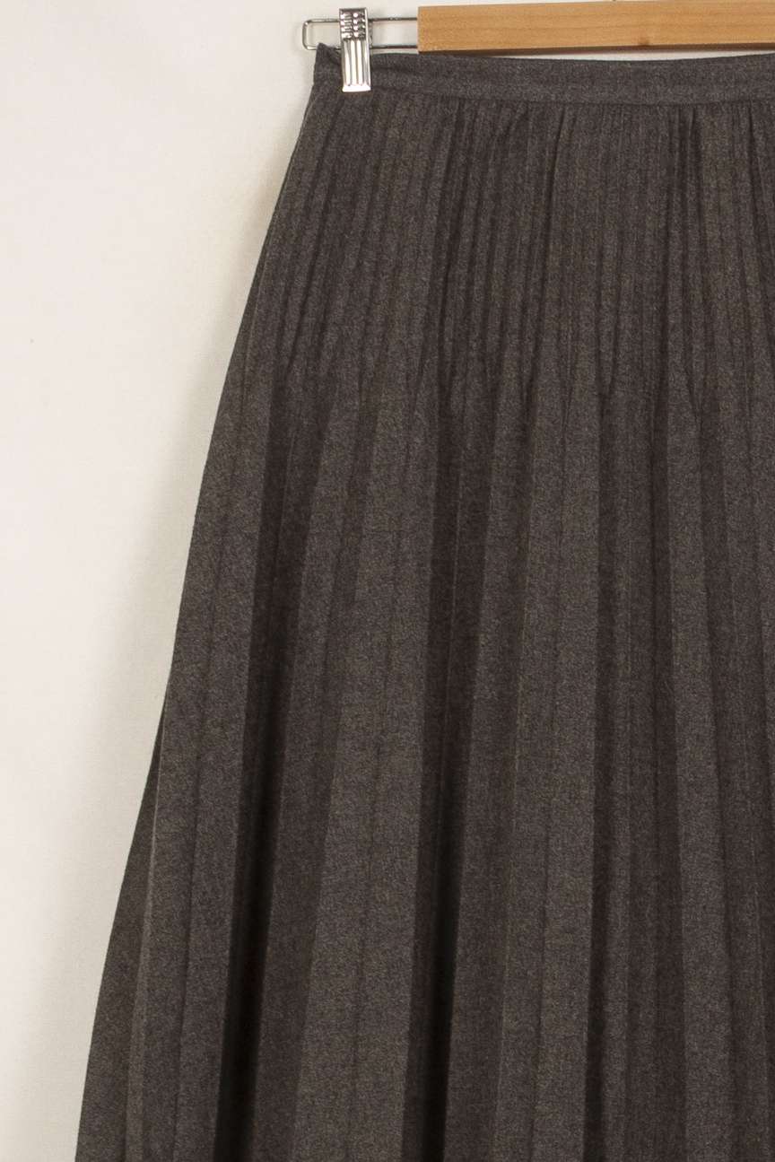 Jupe Plissée Grise - Taille XS/34 de la marque Comptoir des Cotonniers | PARAD51929 - Vendu par Paradigme - Image 3