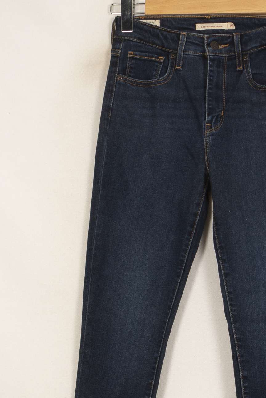 Jean Skinny Bleu - Taille XS/34 de la marque Levi's | PARAD51931 - Vendu par Paradigme - Image 3