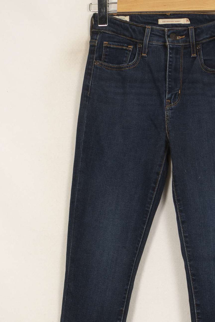 Jean Skinny Bleu - Taille XS/34 de la marque Levi's | PARAD51931 - Vendu par Paradigme - Image 3