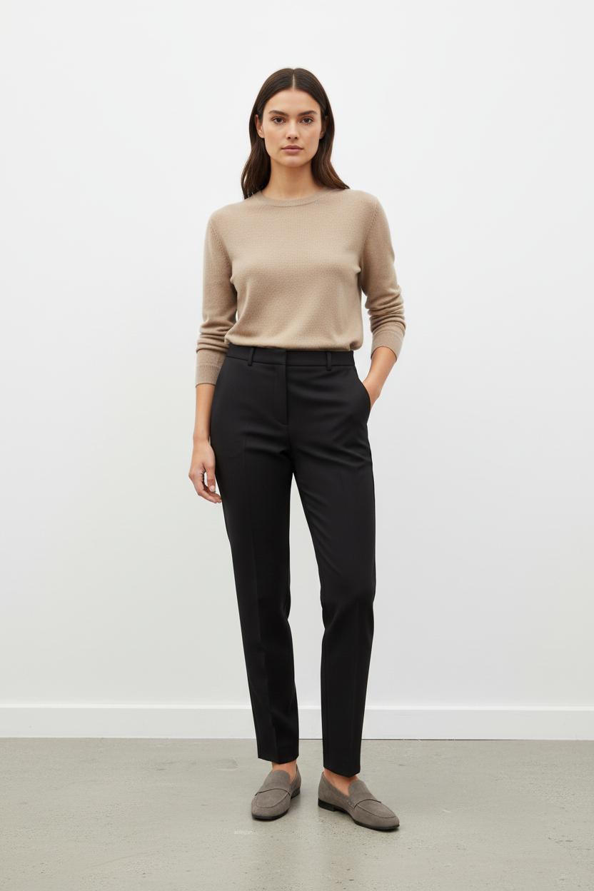 Pantalon De Tailleur Bleu - Taille XS/34