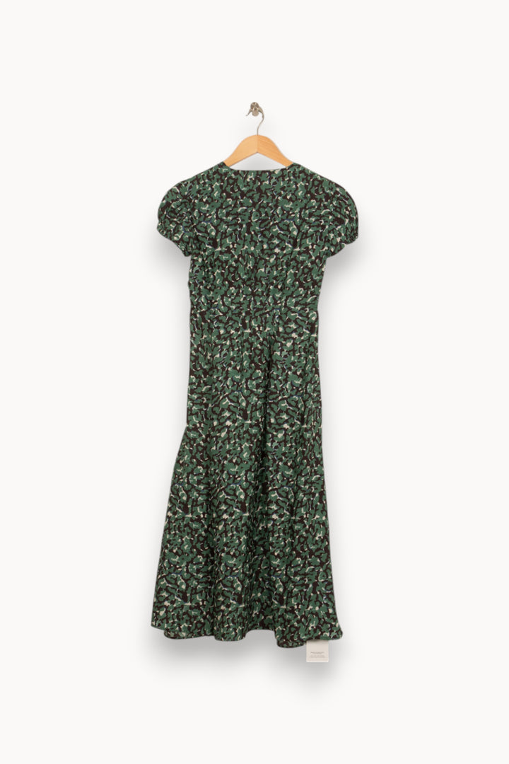 Robe Longue Verte - Taille XS/34 de la marque Comptoir des Cotonniers | PARAD51938 - Vendu par Paradigme - Image 4