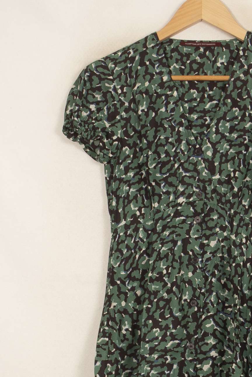 Robe Longue Verte - Taille XS/34 de la marque Comptoir des Cotonniers | PARAD51938 - Vendu par Paradigme - Image 3