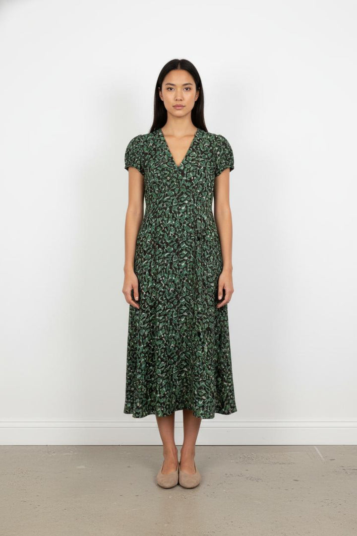 Robe Longue Verte - Taille XS/34