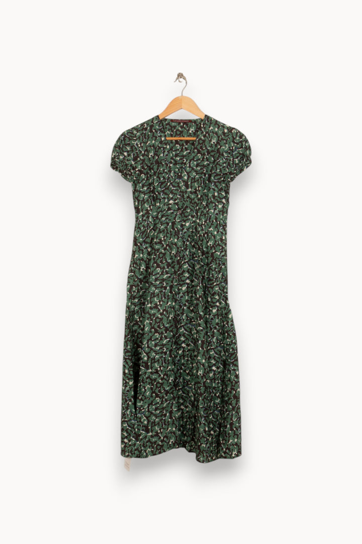 Robe Longue Verte - Taille XS/34 de la marque Comptoir des Cotonniers | PARAD51938 - Vendu par Paradigme - Image 2
