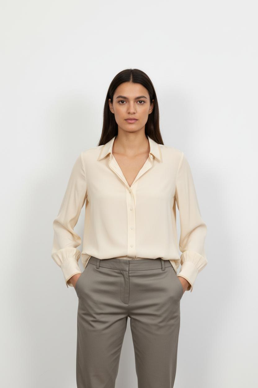 Chemise Beige - Taille S/36