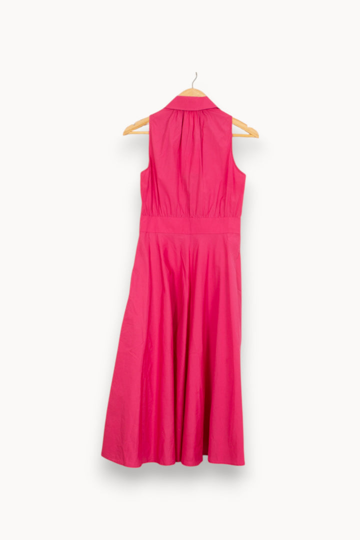 Robe Midi Rose - Taille L/40 de la marque Max Mara | PARAD51942 - Vendu par Paradigme - Image 4