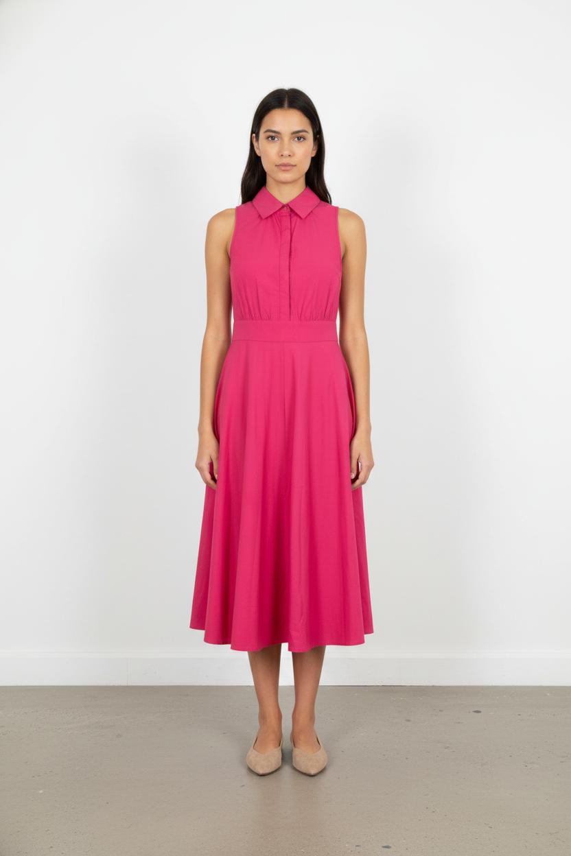 Robe Midi Rose - Taille L/40