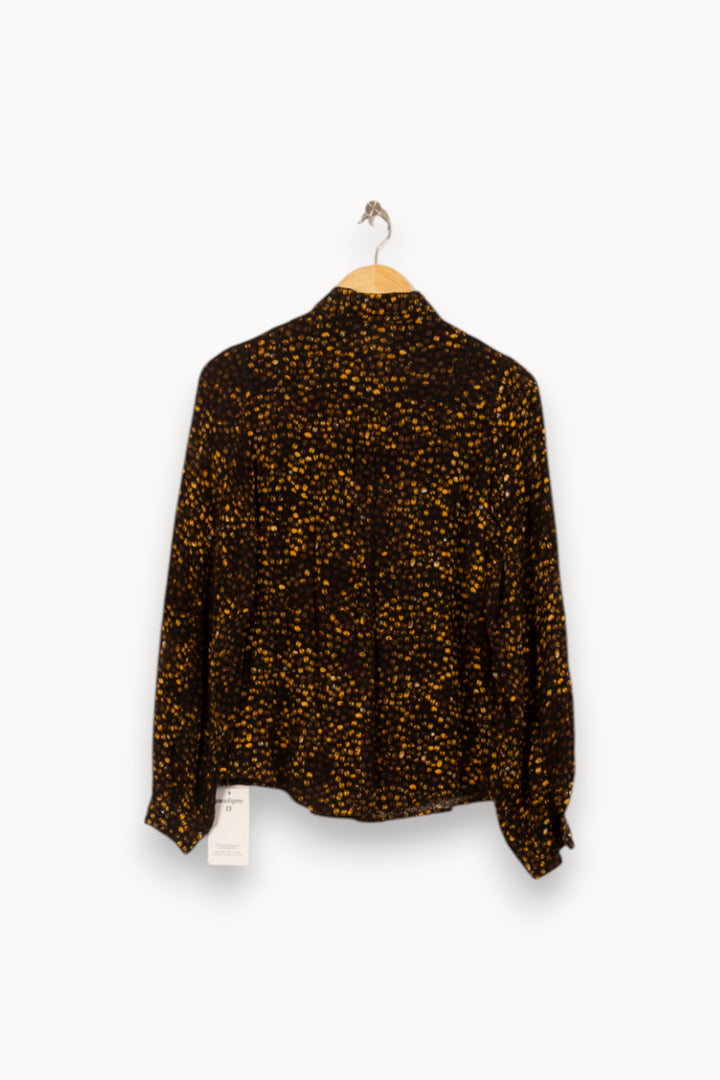 Chemise Noire et Jaune - Taille S/36 de la marque One Step | PARAD51953 - Vendu par Paradigme - Image 4
