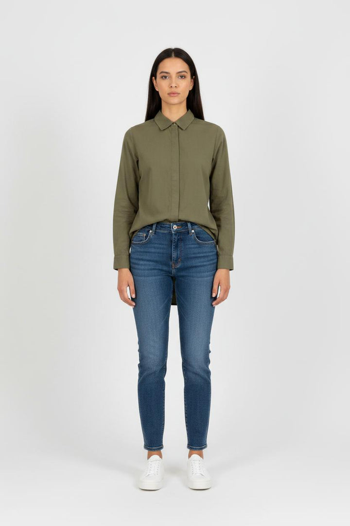 Chemise Verte - Taille S/36