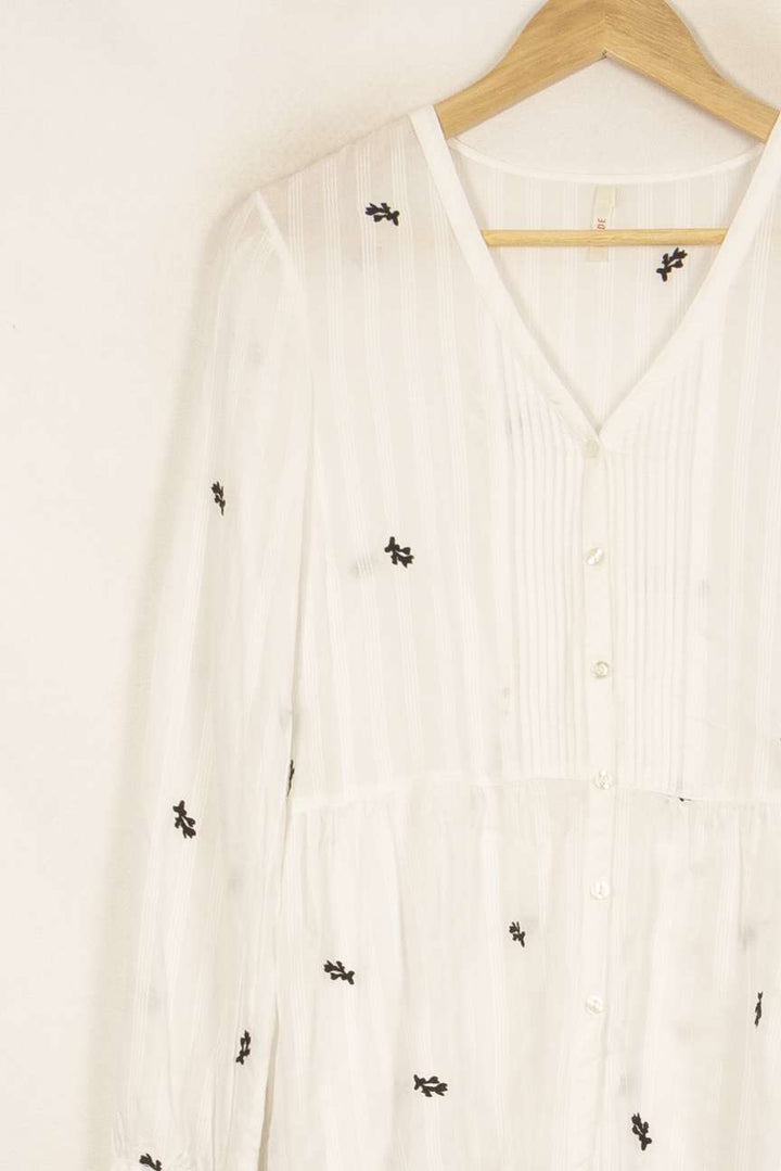 Blouse Blanche et Noire - Taille S/36 de la marque I.Code | PARAD51956 - Vendu par Paradigme - Image 3