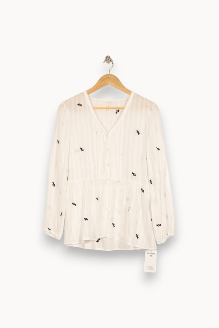 Blouse Blanche et Noire - Taille S/36 de la marque I.Code | PARAD51956 - Vendu par Paradigme - Image 2