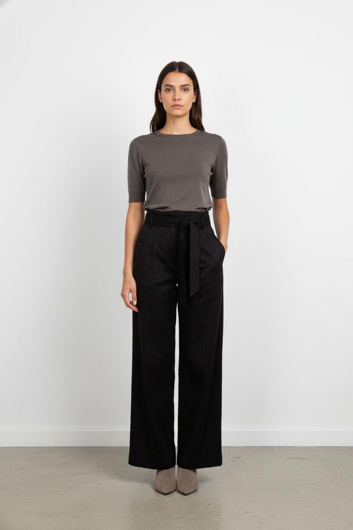 Pantalon Large Noir - Taille XS/34