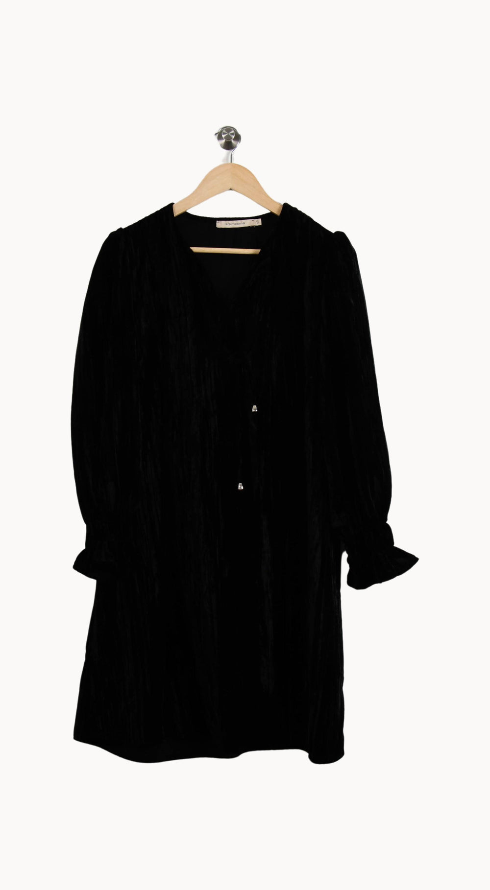 Robe Noire - Taille L/40 de la marque La Fée Maraboutée | PARAD51970 - Vendu par Paradigme - Image 2