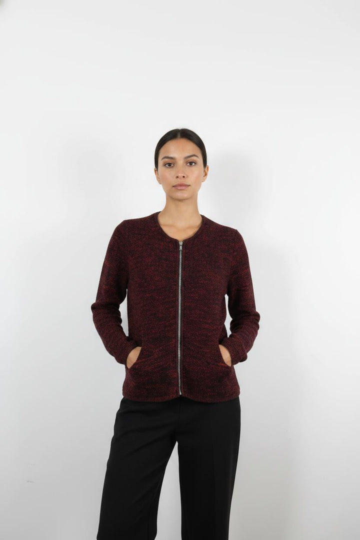 Gilet Bordeaux et Noir - Taille M/38