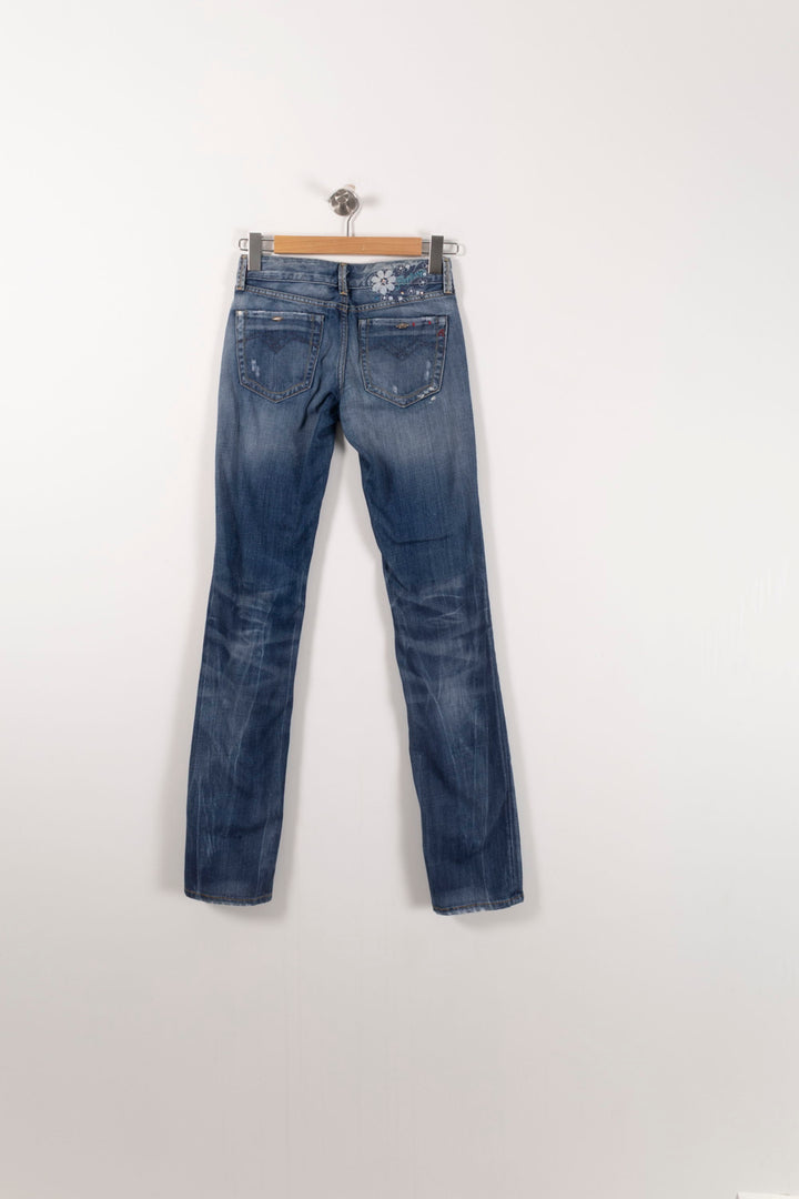 Jean Bleu - Taille S/36 de la marque Replay | PARAD51977 - Vendu par Paradigme - Image 4