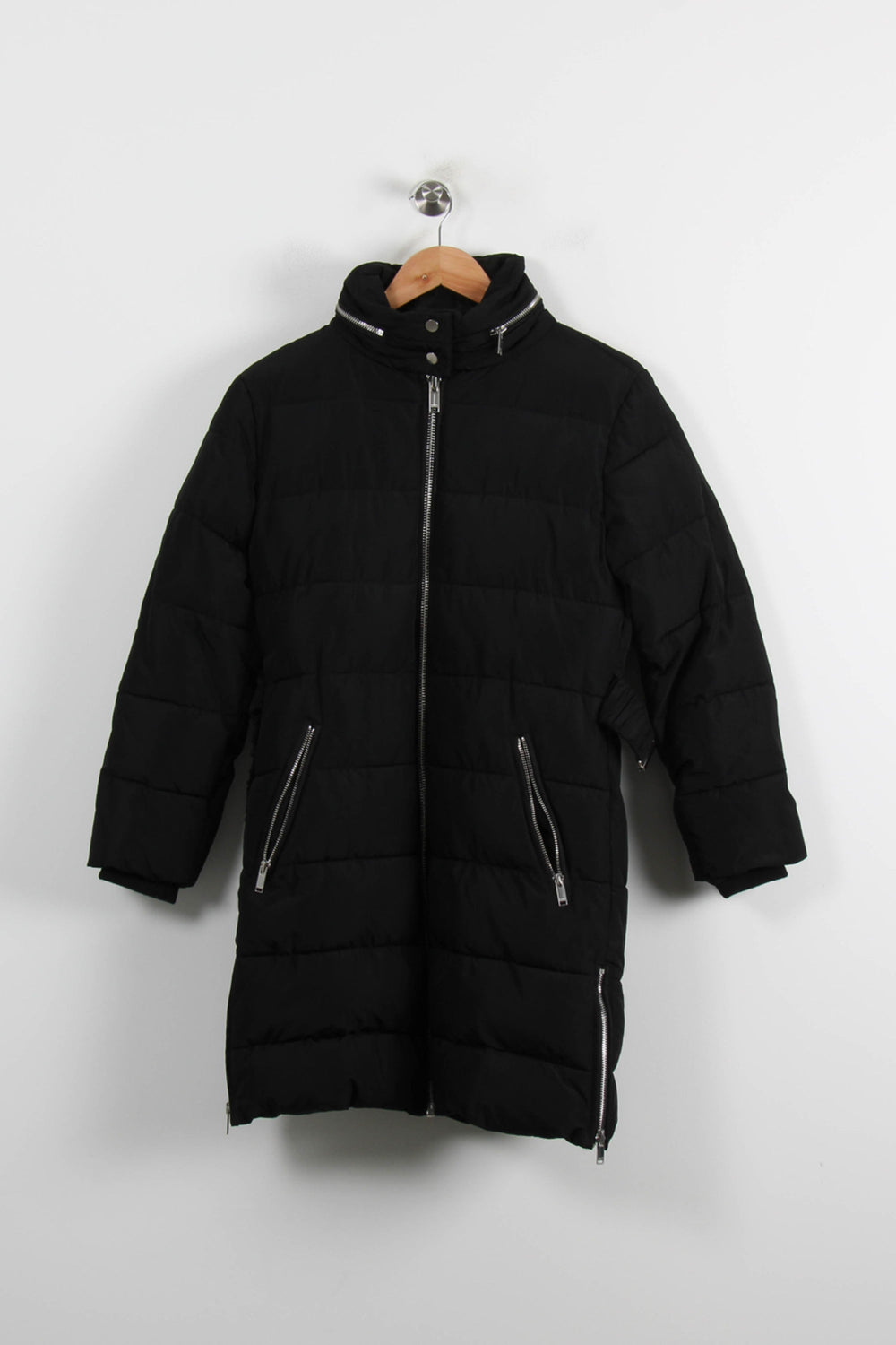 Doudoune Noire - Taille S/36 de la marque Claudie Pierlot | PARAD51992 - Vendu par Paradigme - Image 2