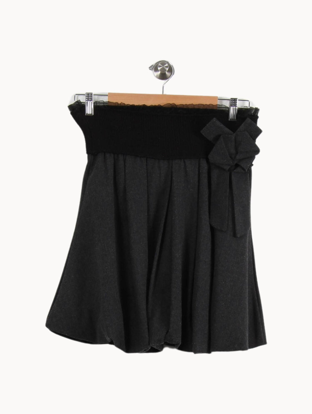 Jupe Noire - Taille L/40 de la marque La Fée Maraboutée | PARAD52015 - Vendu par Paradigme - Image 2