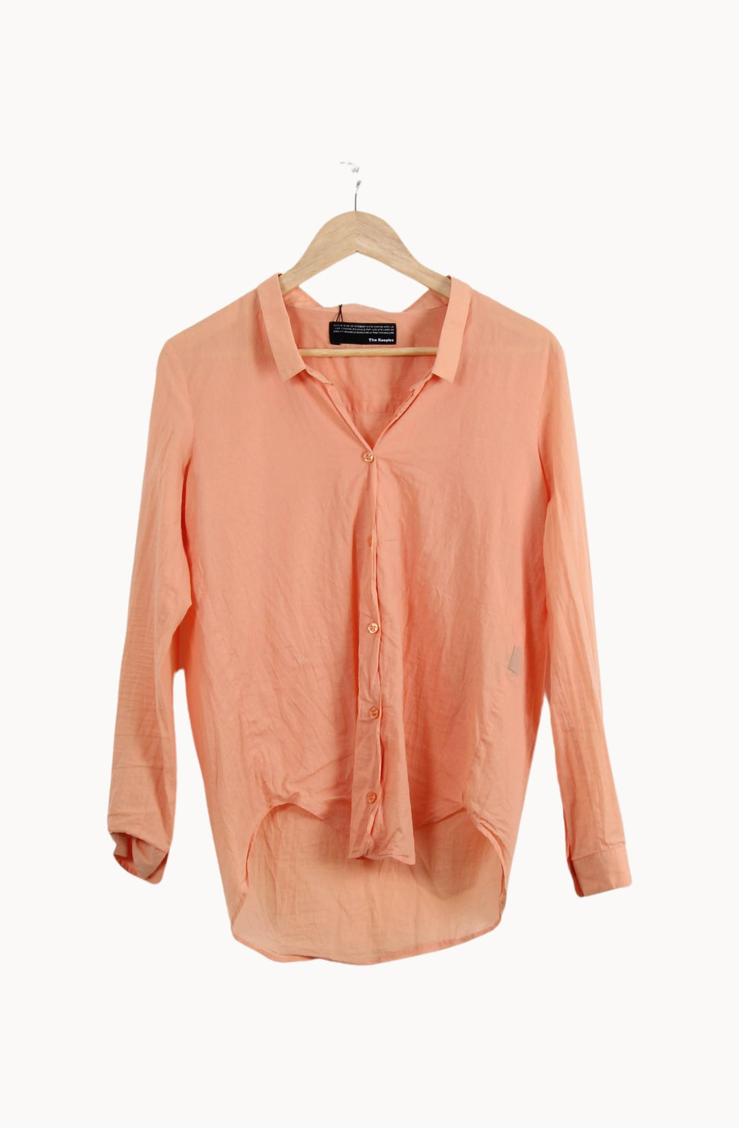 Chemise Orange - Taille M/38 de la marque The Kooples | PARAD52018 - Vendu par Paradigme - Image 2