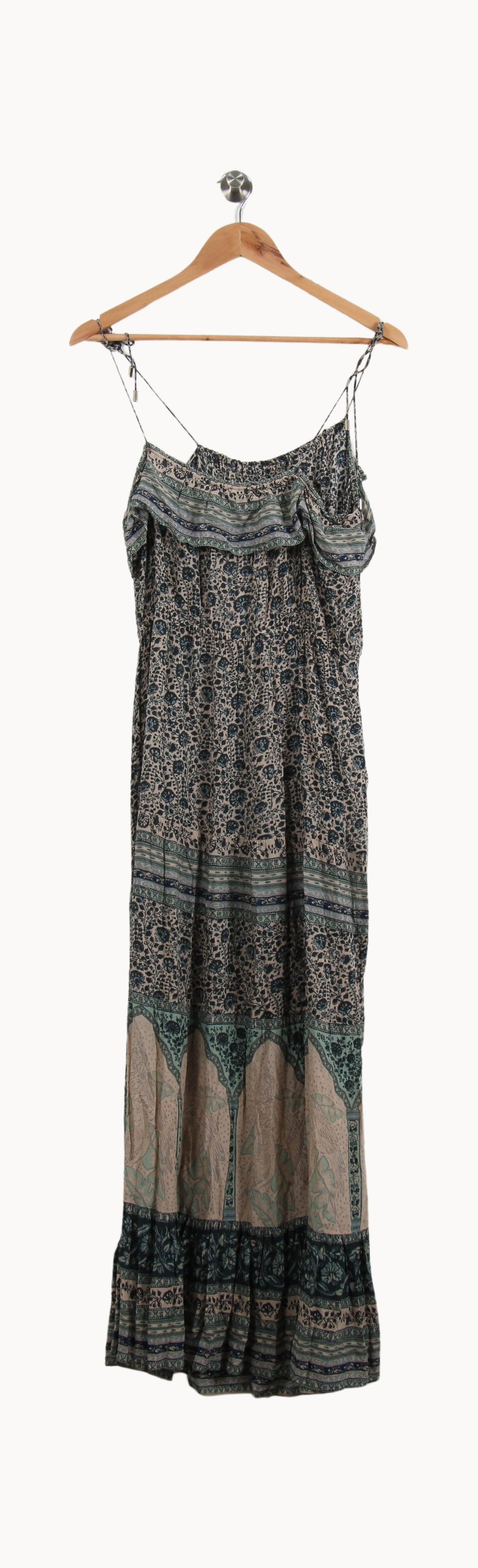 Robe Longue Multicolore - Taille L/40 de la marque ba&sh | PARAD52019 - Vendu par Paradigme - Image 4