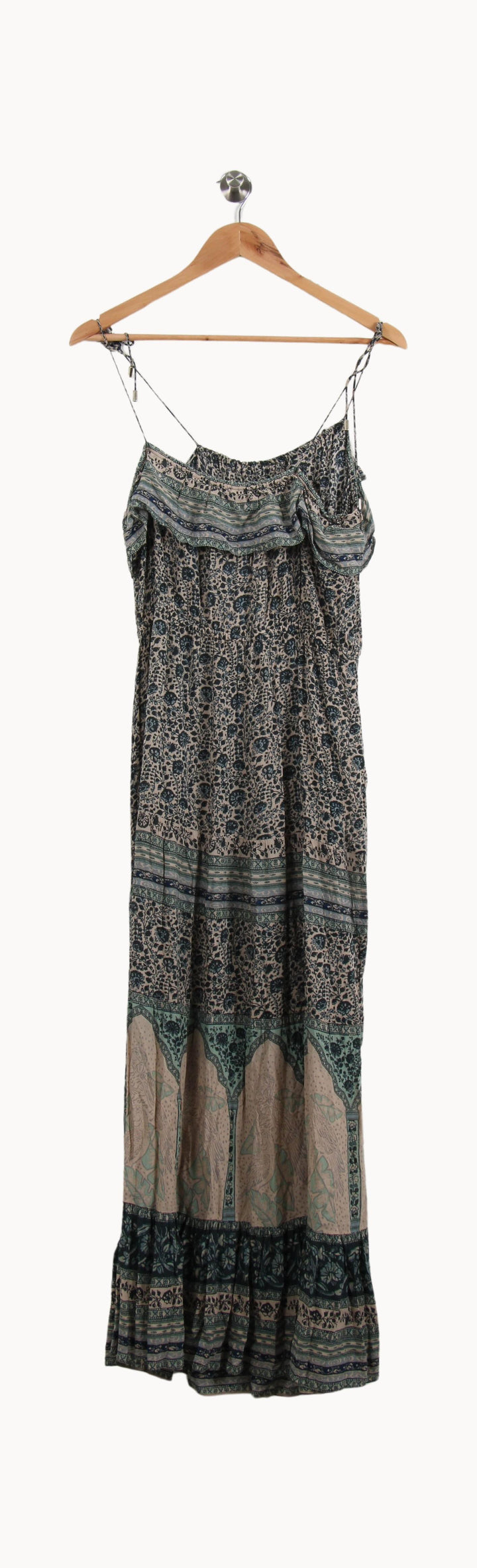 Robe Longue Multicolore - Taille L/40 de la marque ba&sh | PARAD52019 - Vendu par Paradigme - Image 4