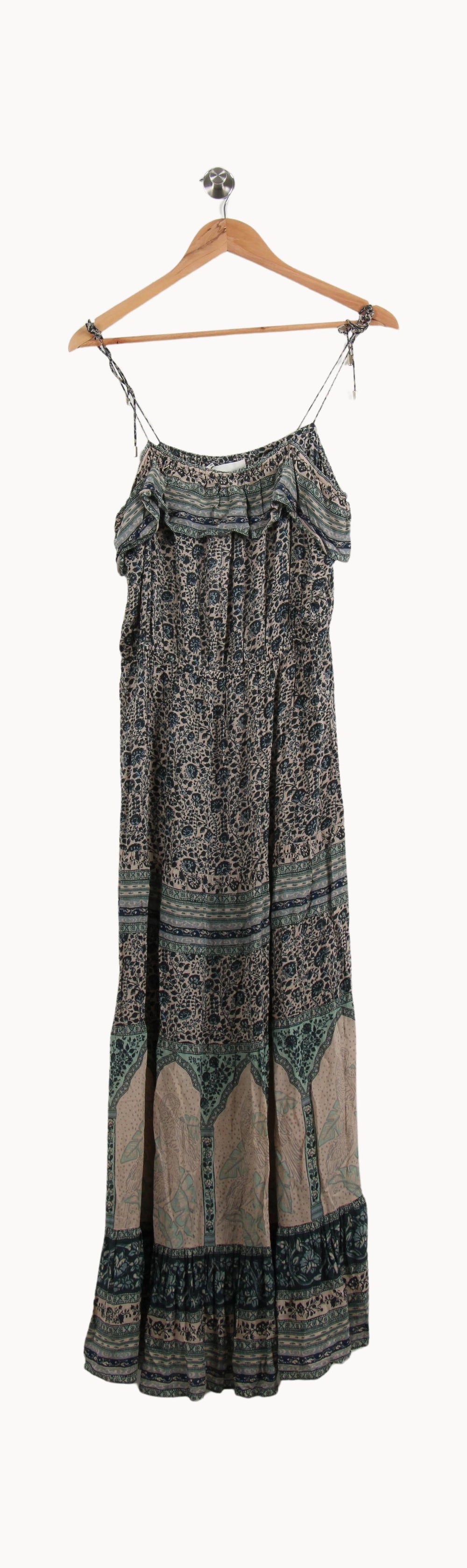 Robe Longue Multicolore - Taille L/40 de la marque ba&sh | PARAD52019 - Vendu par Paradigme - Image 2