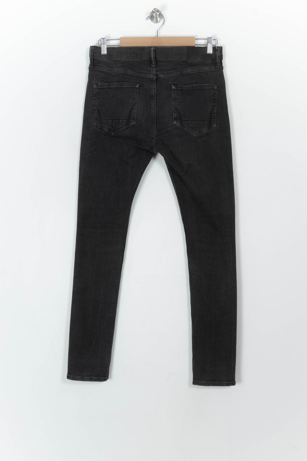 Jean Skinny Noir - Taille L/40 de la marque All Saints | PARAD52021 - Vendu par Paradigme - Image 5