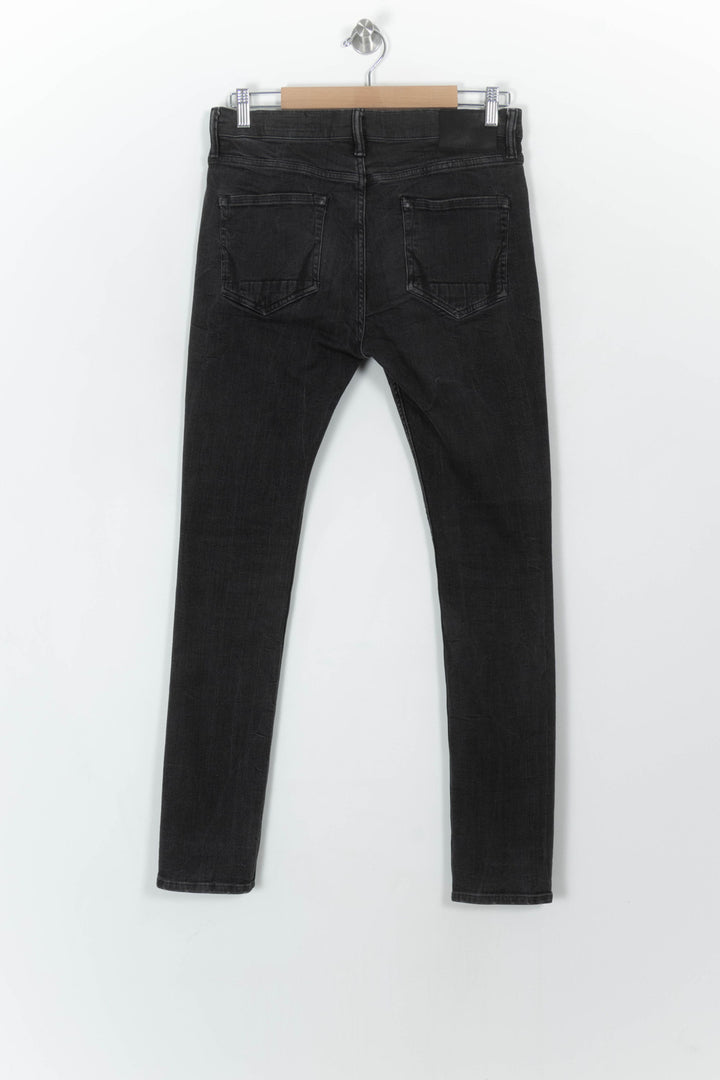Jean Skinny Noir - Taille L/40 de la marque All Saints | PARAD52021 - Vendu par Paradigme - Image 5