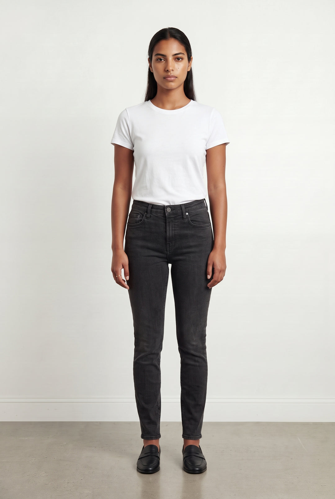 Jean Skinny Noir - Taille L/40 de la marque All Saints | PARAD52021 - Vendu par Paradigme - Image 1