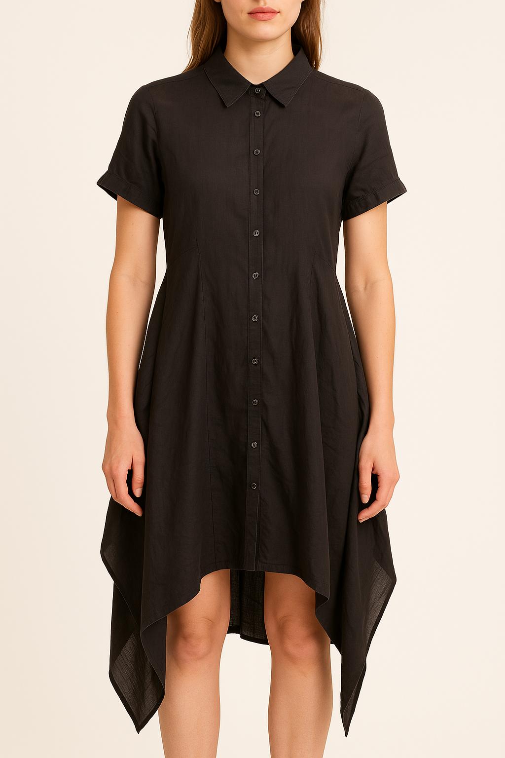 Robe Chemise Longue Grise - Taille M/38 de la marque IKKS | PARAD52025 - Vendu par Paradigme - Image 1