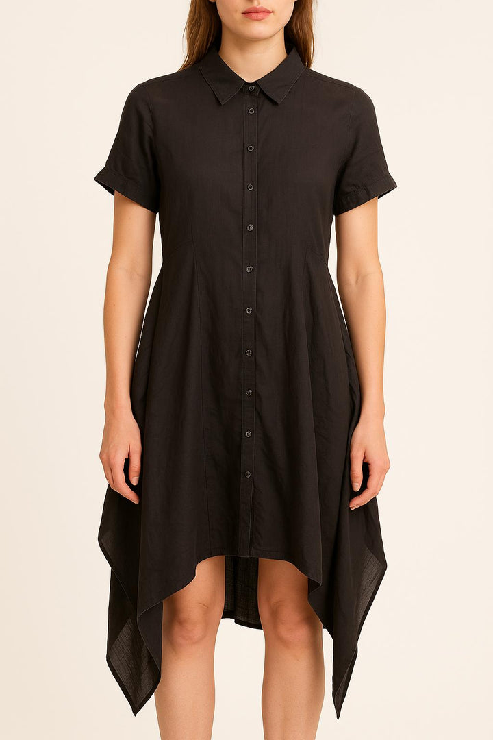 Robe Chemise Longue Grise - Taille M/38 de la marque IKKS | PARAD52025 - Vendu par Paradigme - Image 1