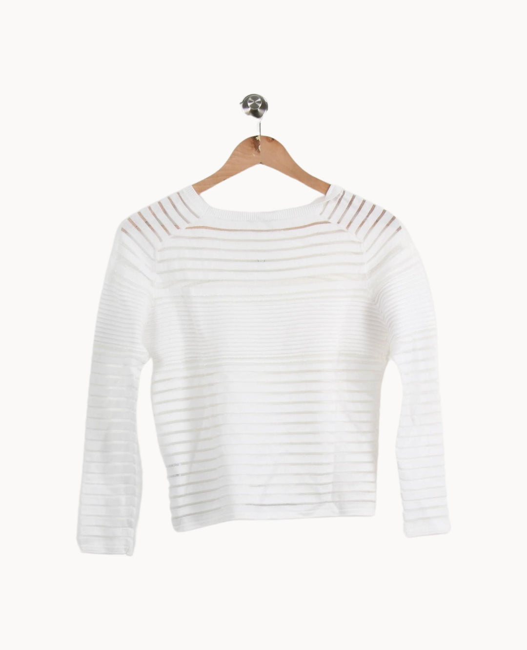 Pull Blanc - Taille S/36 de la marque Suncoo | PARAD52027 - Vendu par Paradigme - Image 4