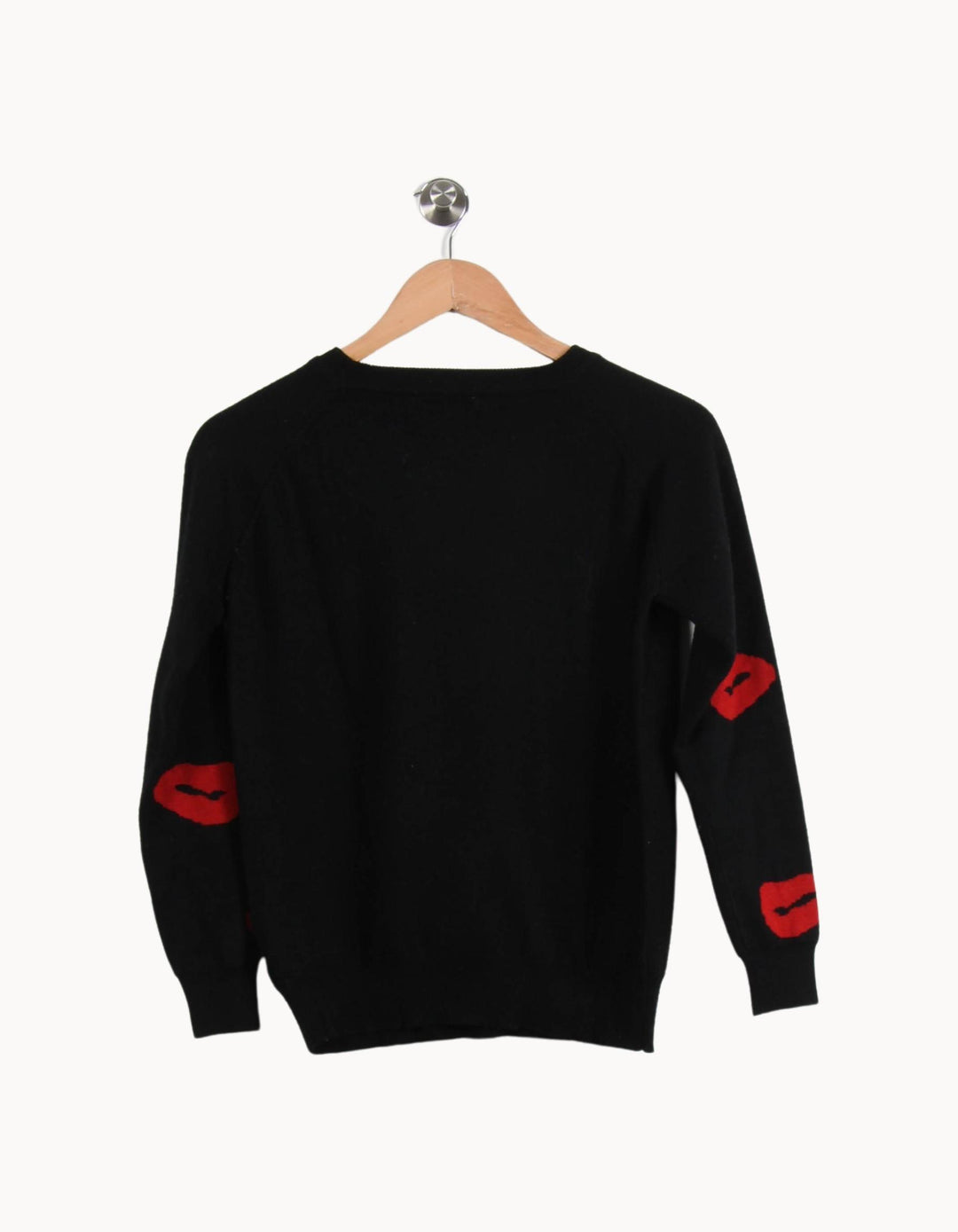 Pull Noir et Rouge - Taille S/36 de la marque Suncoo | PARAD52028 - Vendu par Paradigme - Image 4