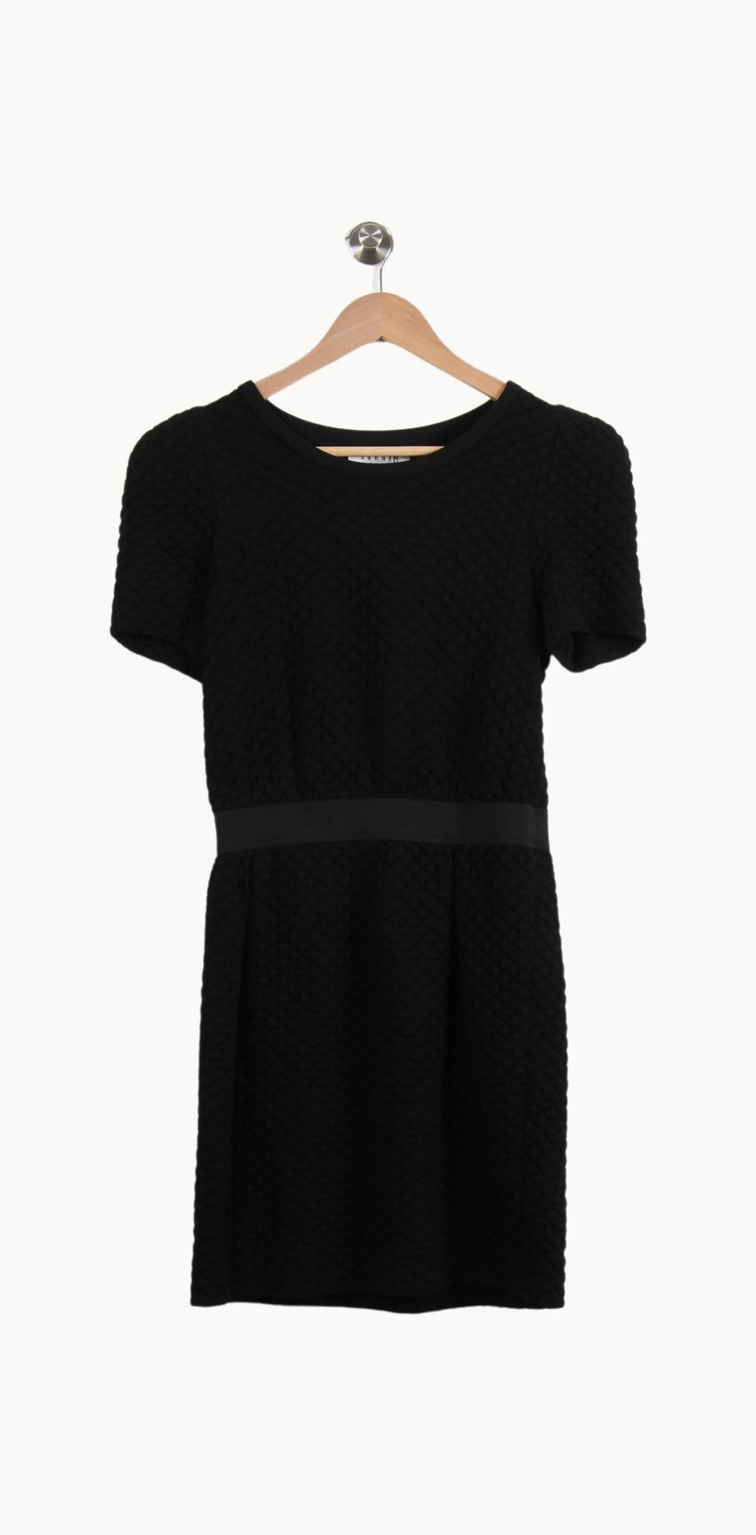 Robe Noire - Taille S/36 de la marque Sandro | PARAD52031 - Vendu par Paradigme - Image 2