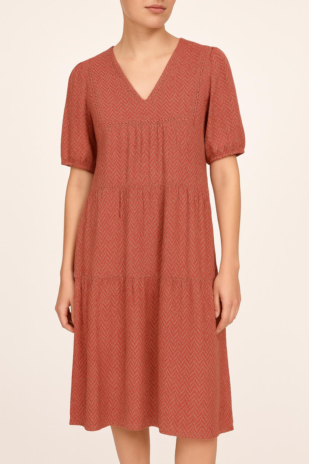 Robe Midi Rose - Taille S/36 de la marque ba&sh | PARAD52033 - Vendu par Paradigme - Image 1