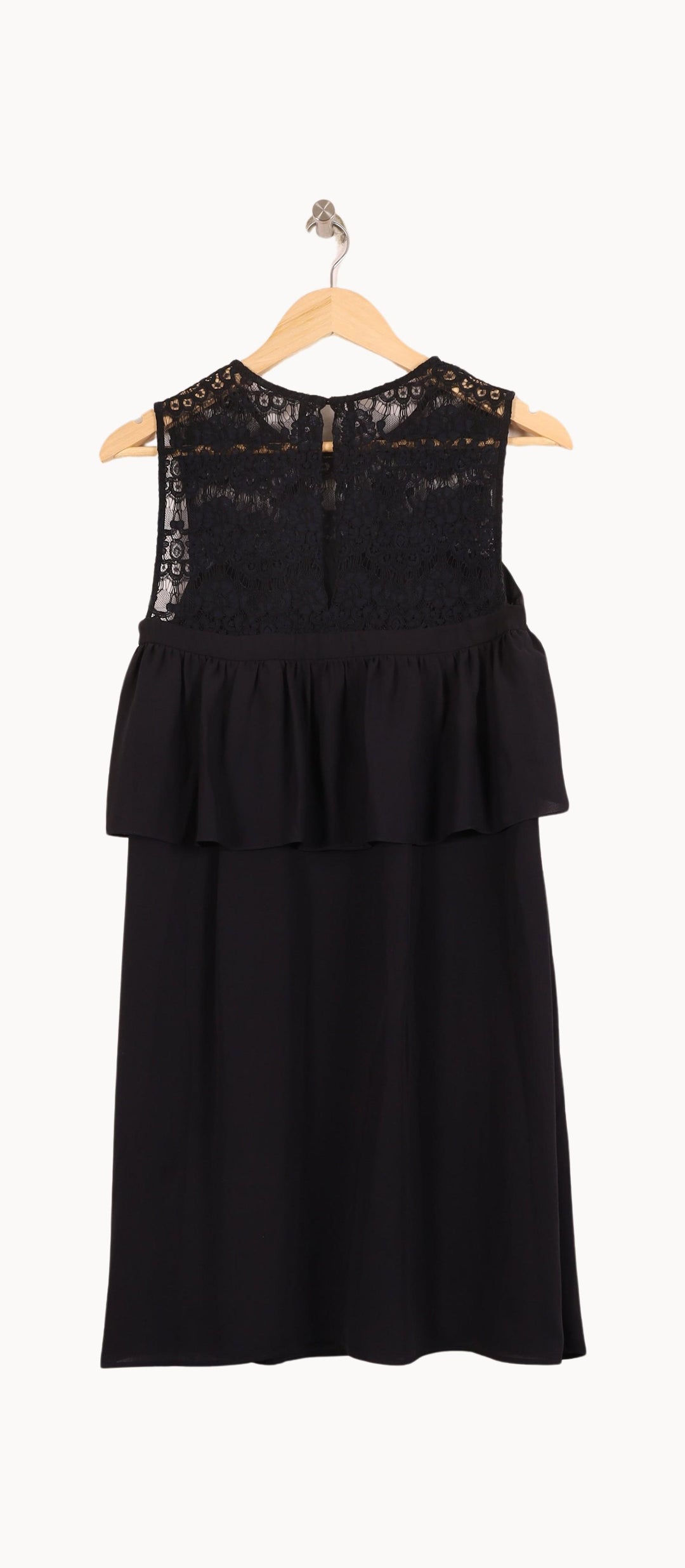 Robe Midi Noire - Taille M/38 de la marque Claudie Pierlot | PARAD52034 - Vendu par Paradigme - Image 4