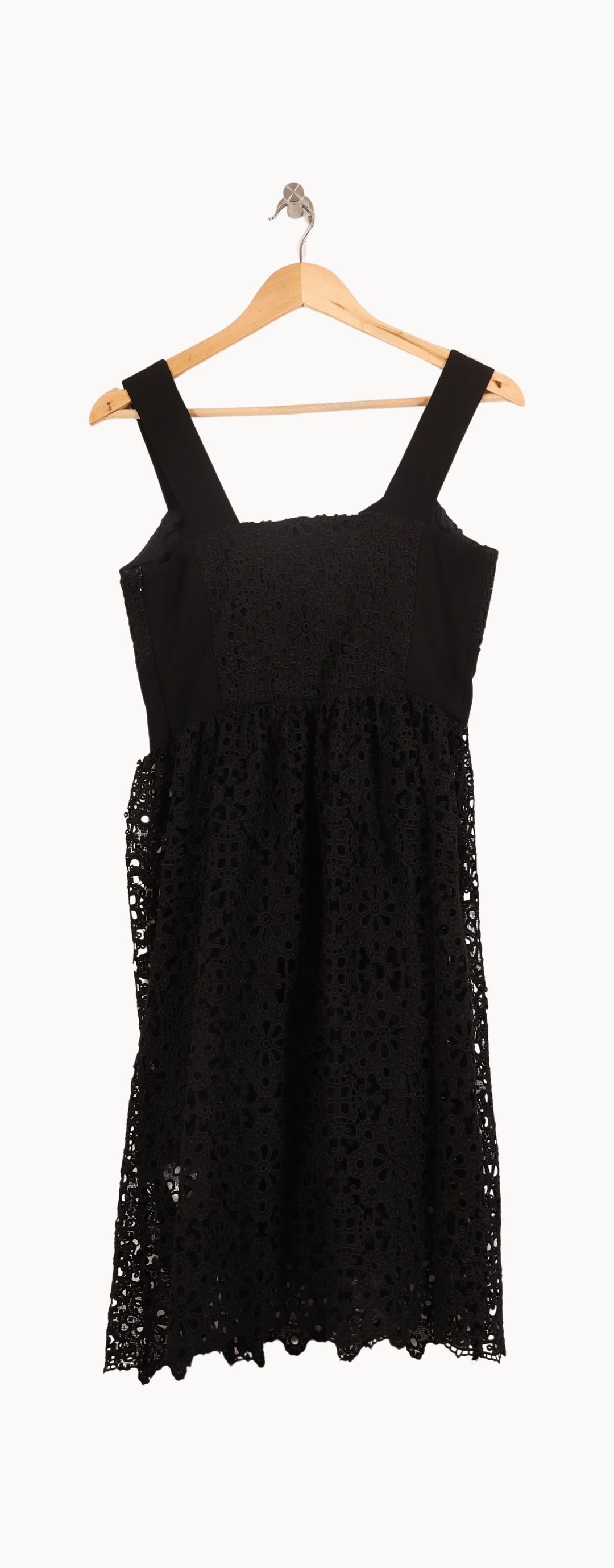 Robe Midi Noire - Taille M/38 de la marque Claudie Pierlot | PARAD52035 - Vendu par Paradigme - Image 4