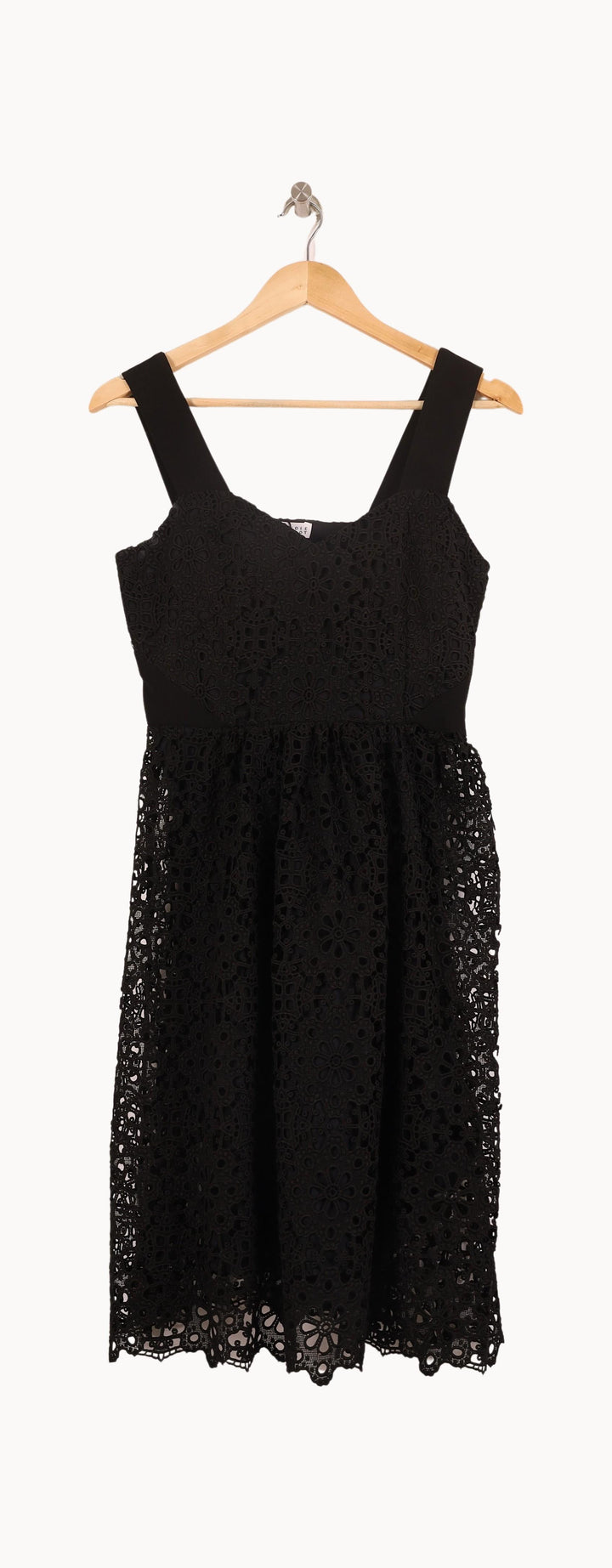 Robe Midi Noire - Taille M/38 de la marque Claudie Pierlot | PARAD52035 - Vendu par Paradigme - Image 2