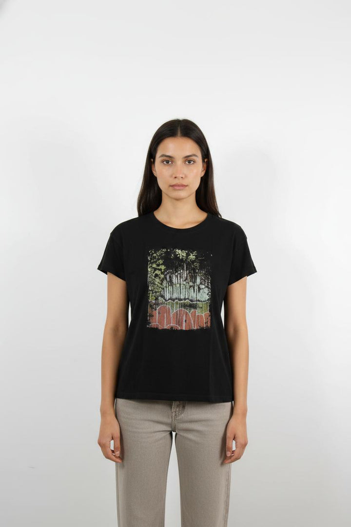 Tee-shirt Noir - Taille M/38
