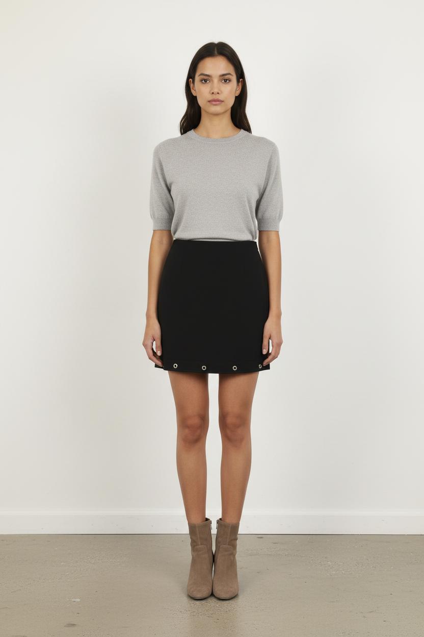 Jupe Courte Noire - Taille L/40