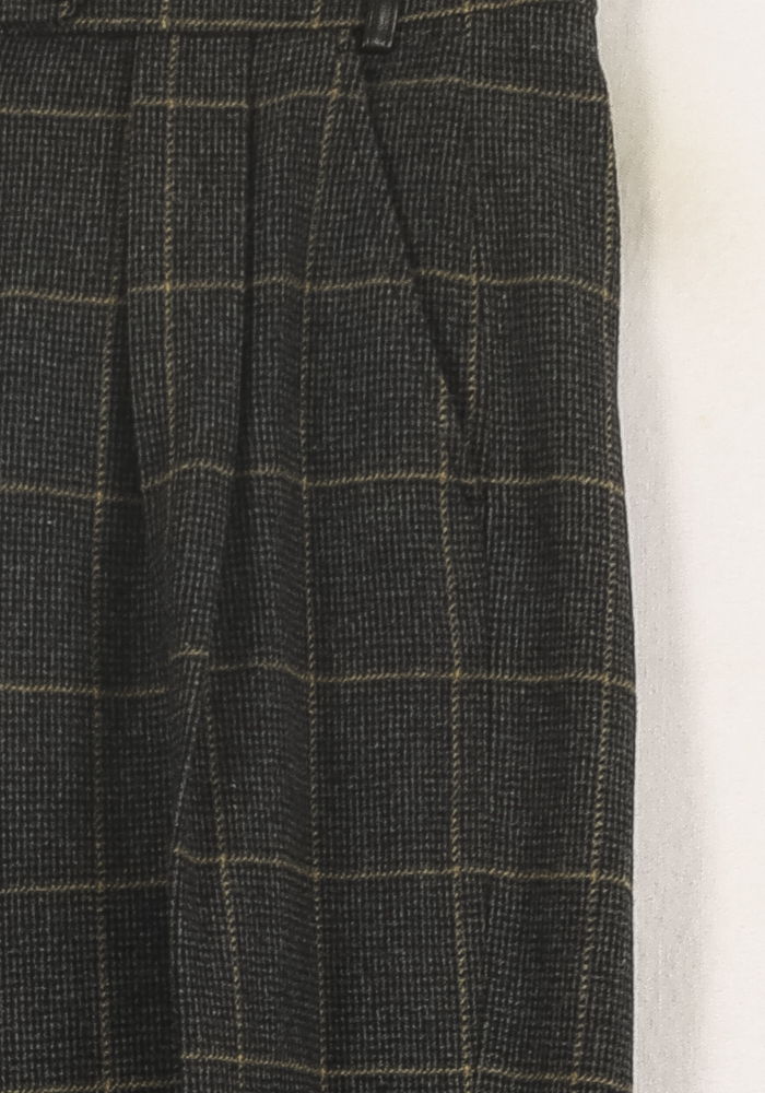 Pantalon À Carreaux Noir et Beige - Taille S/36 de la marque The Kooples | PARAD52078 - Vendu par Paradigme - Image 3