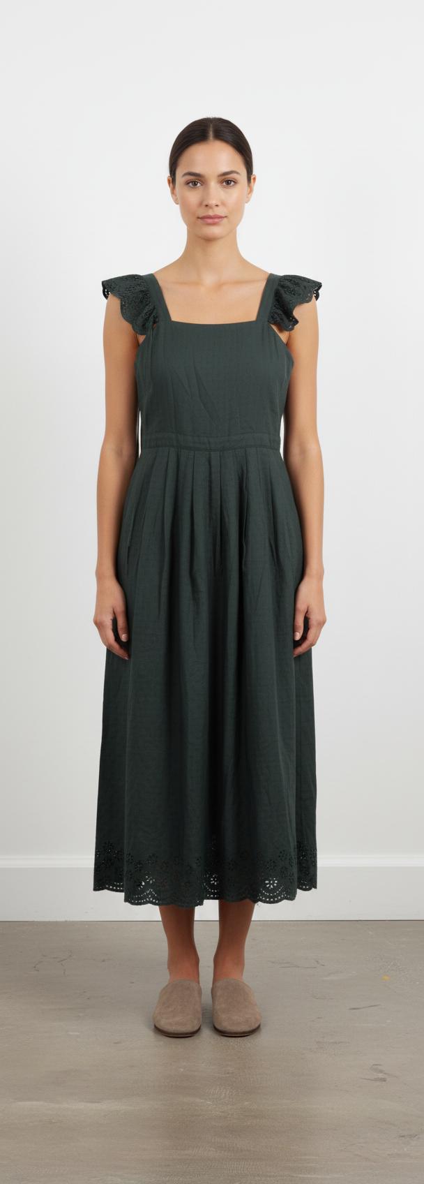 Robe Longue Verte - Taille S/36