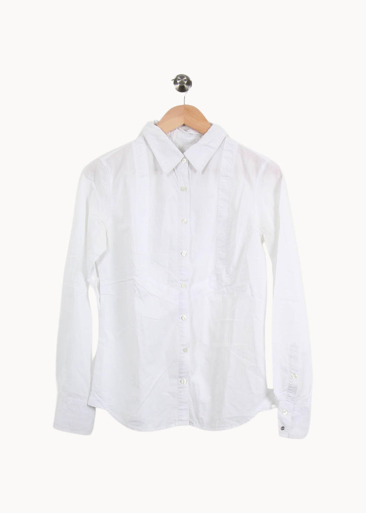 Chemise Blanche - Taille M/38 de la marque IKKS | PARAD52082 - Vendu par Paradigme - Image 2