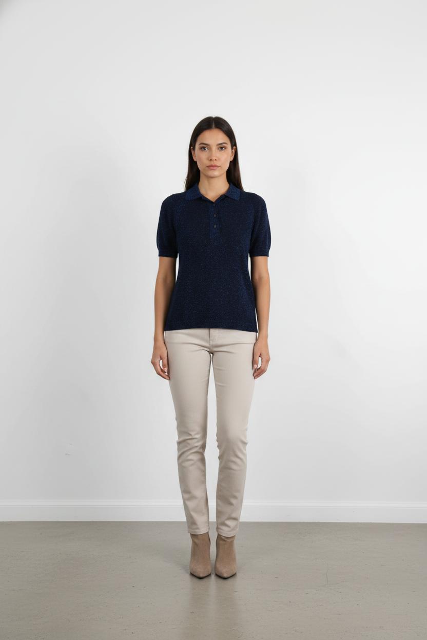 Polo Bleu - Taille M/38