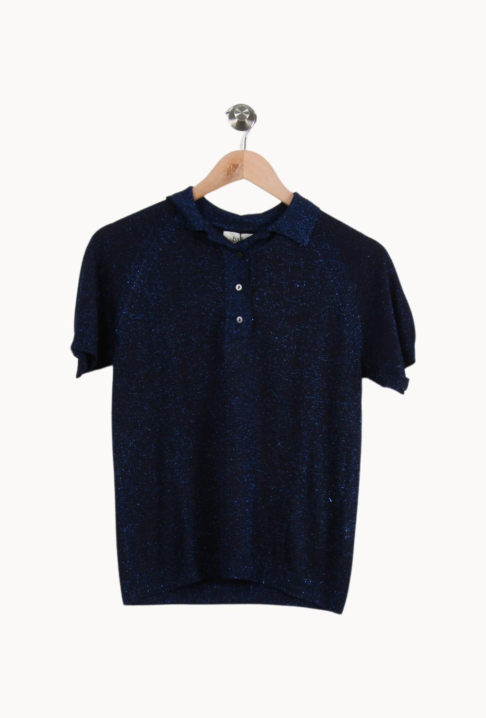 Polo Bleu - Taille M/38 de la marque ba&sh | PARAD52083 - Vendu par Paradigme - Image 2