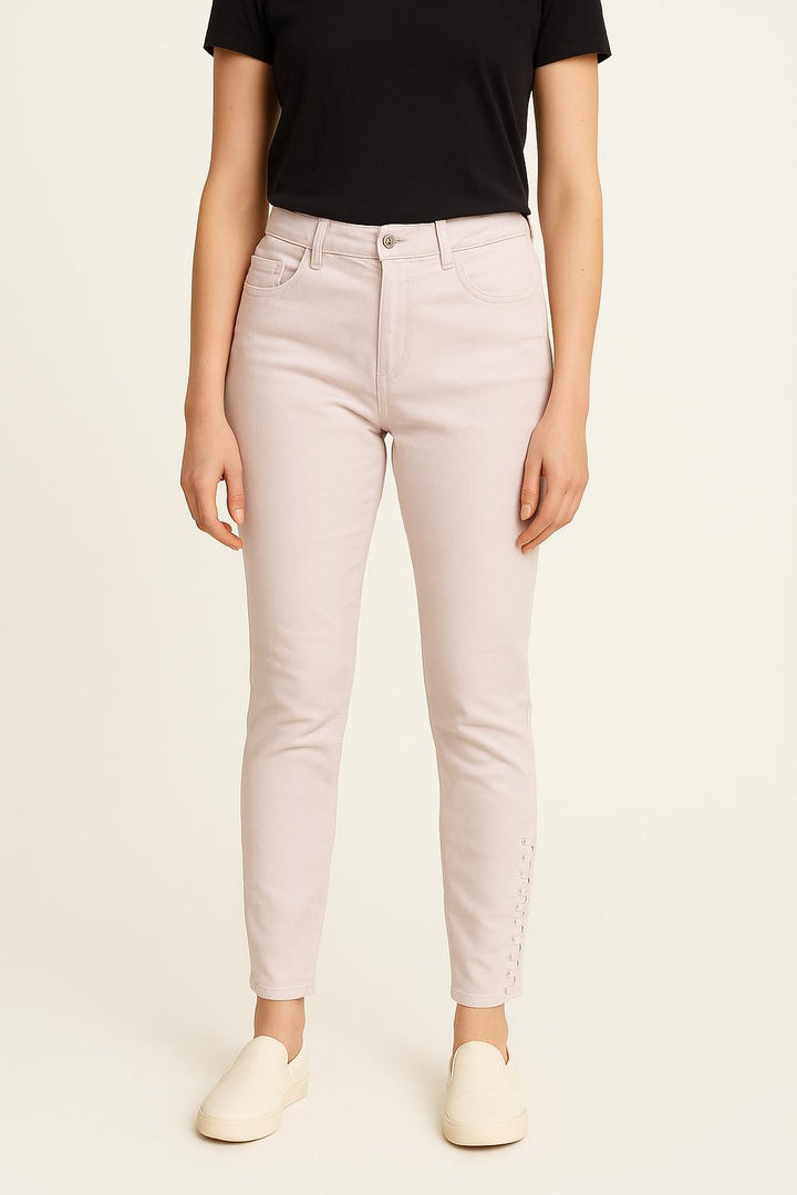 Jean Rose - Taille L/40 de la marque Claudie Pierlot | PARAD52087 - Vendu par Paradigme - Image 1