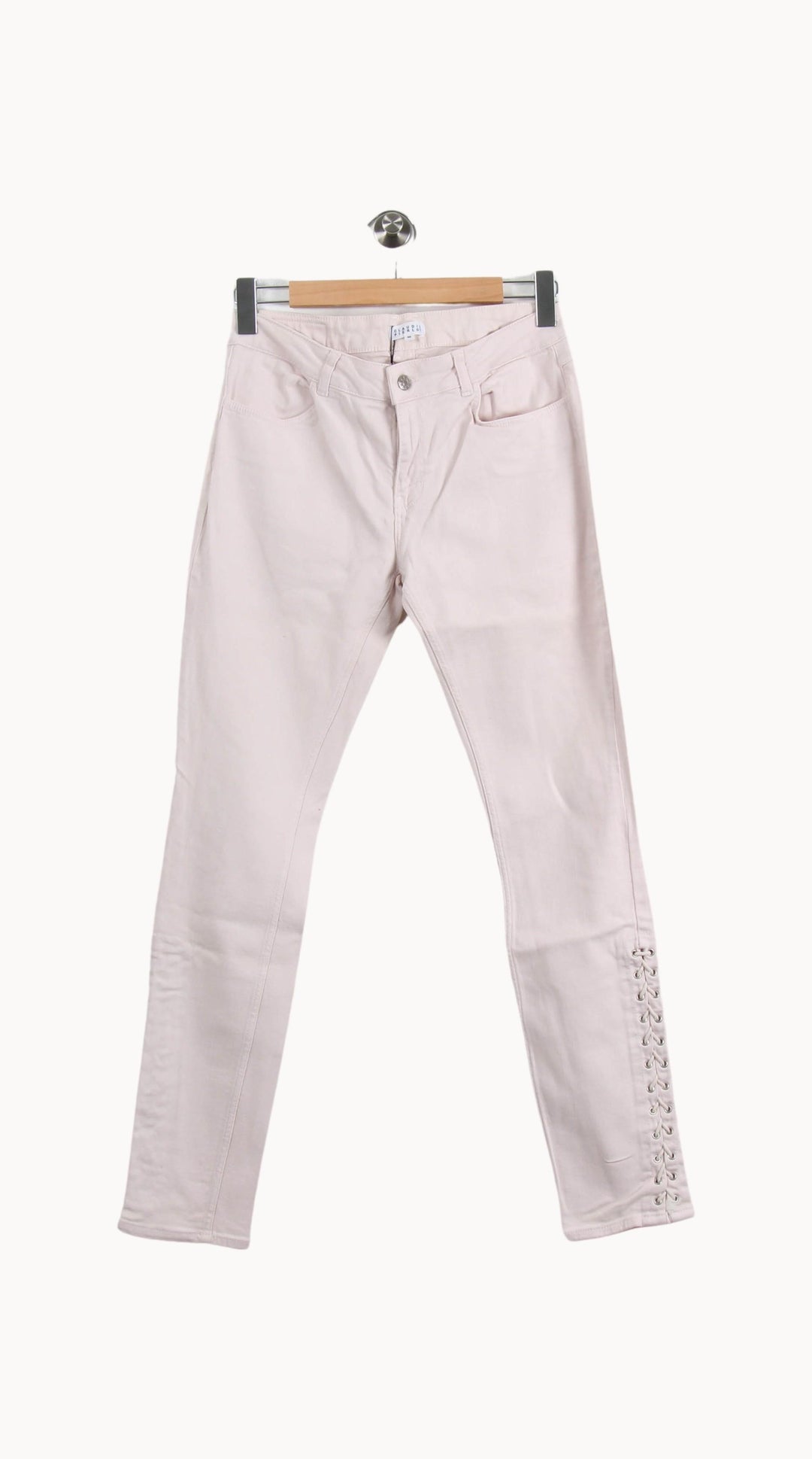 Jean Rose - Taille L/40 de la marque Claudie Pierlot | PARAD52087 - Vendu par Paradigme - Image 2