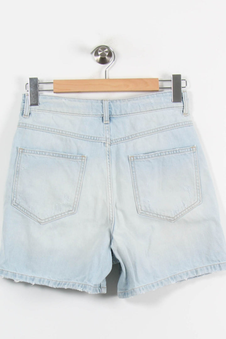 Short en Jean Bleu Clair - Taille S/36 de la marque ba&sh | PARAD52093 - Vendu par Paradigme - Image 4